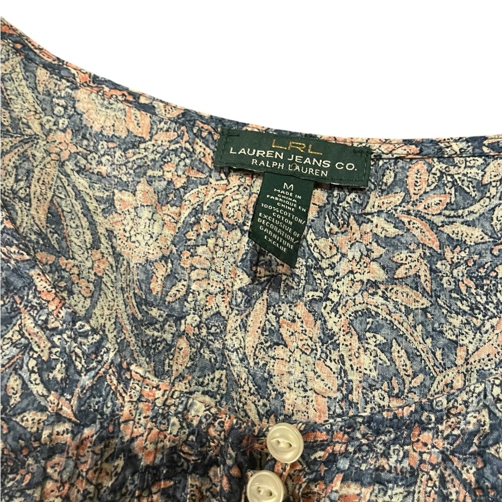 Ralph Lauren Floral Blouse - Picture 2 of 3